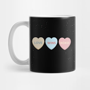 love wins xoxo Mug